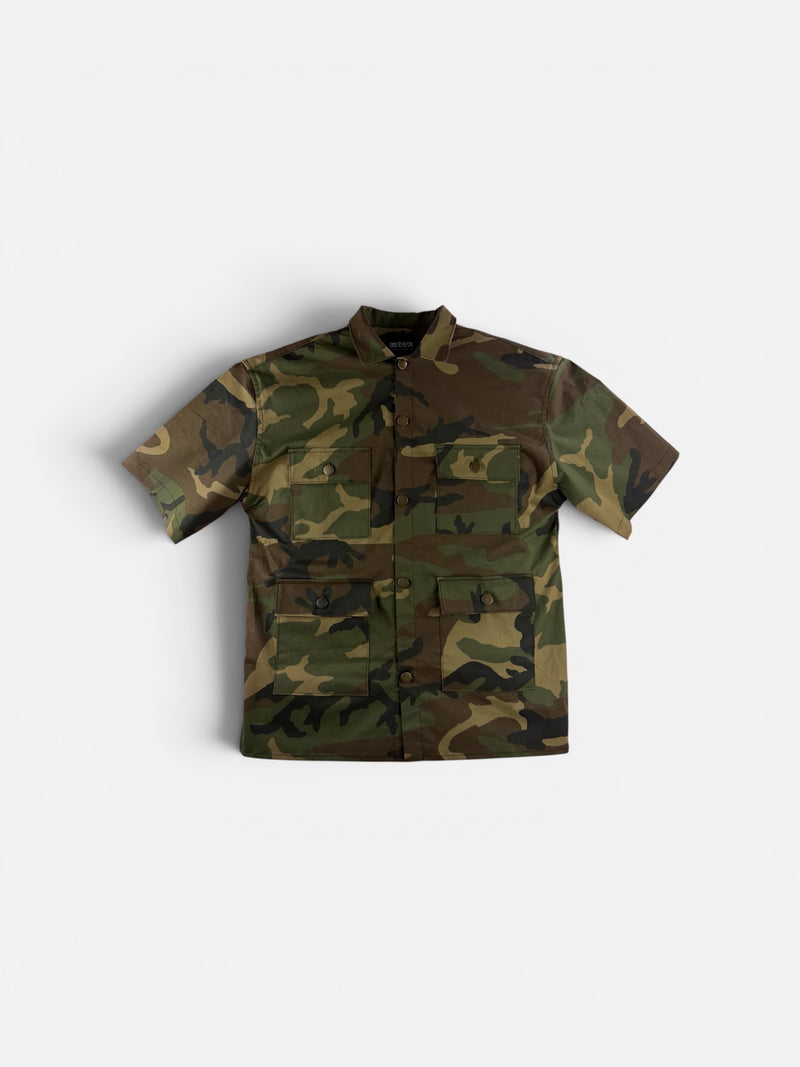 CAMO SLEEVE SHIRT