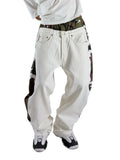 Camodenim bianco uomo indossato dal modello 