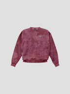 Crewneck rossa donna vista frontale 
