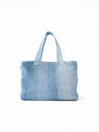 Mid cargo bag denim blu chiaro vista posteriore 