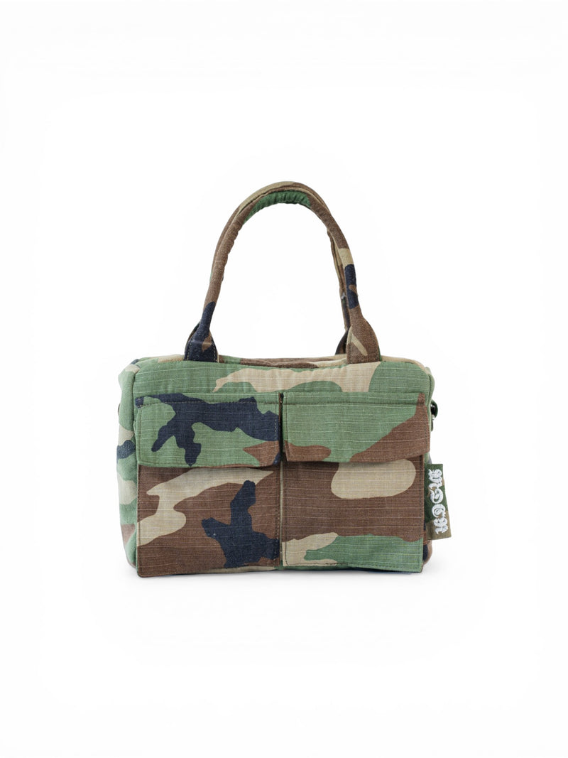 Mini cargo bag camouflage vista frontale 