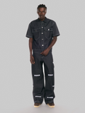 Pantalone mdcr denim uomo indossata dal modello 