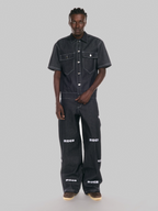 Pantalone mdcr denim uomo indossata dal modello 