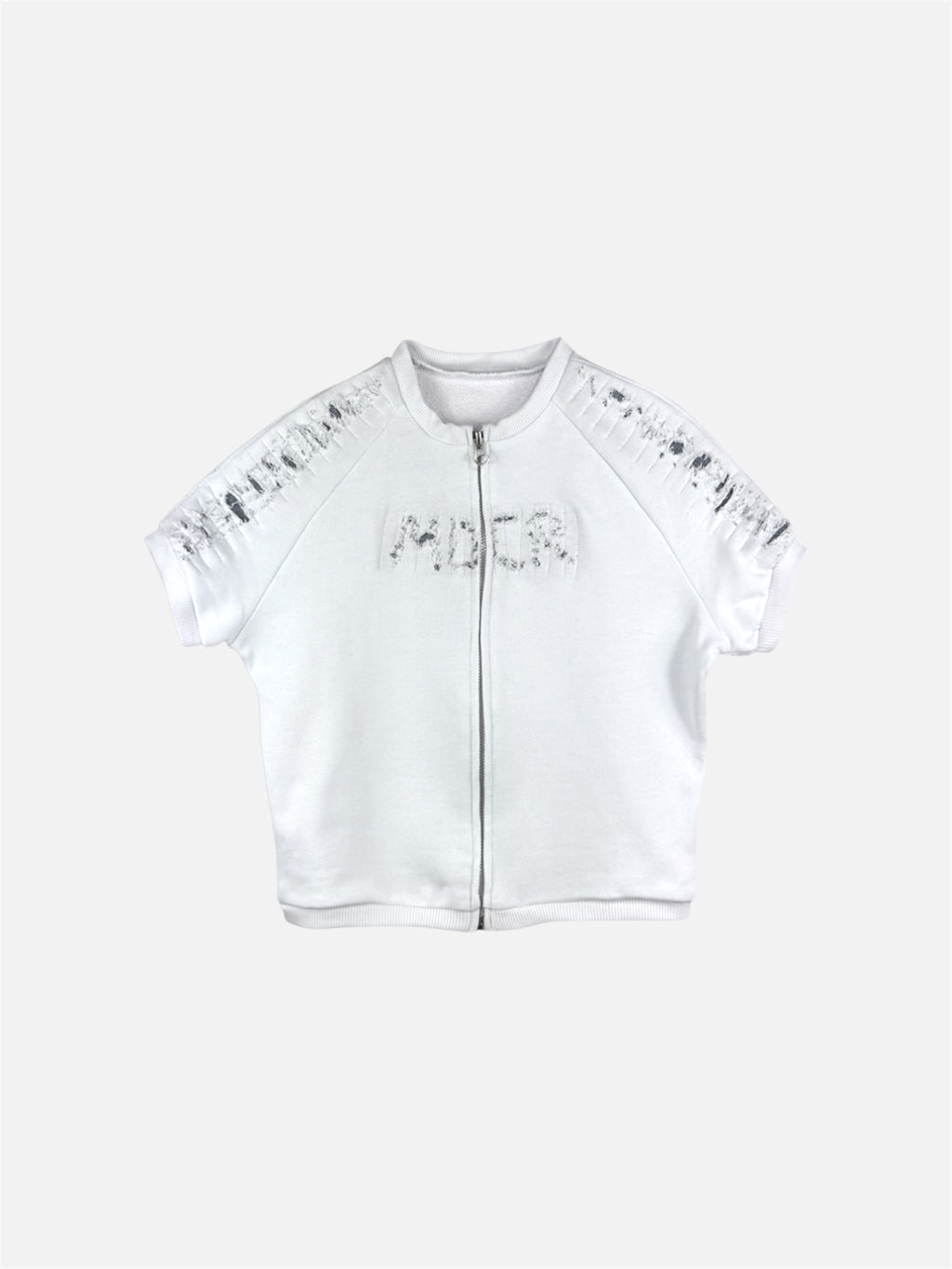 DISTRESSED BIKER SHIRT