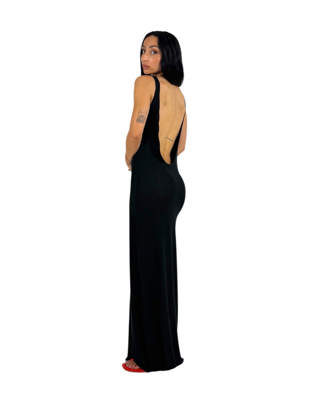 RIBBED DRESS