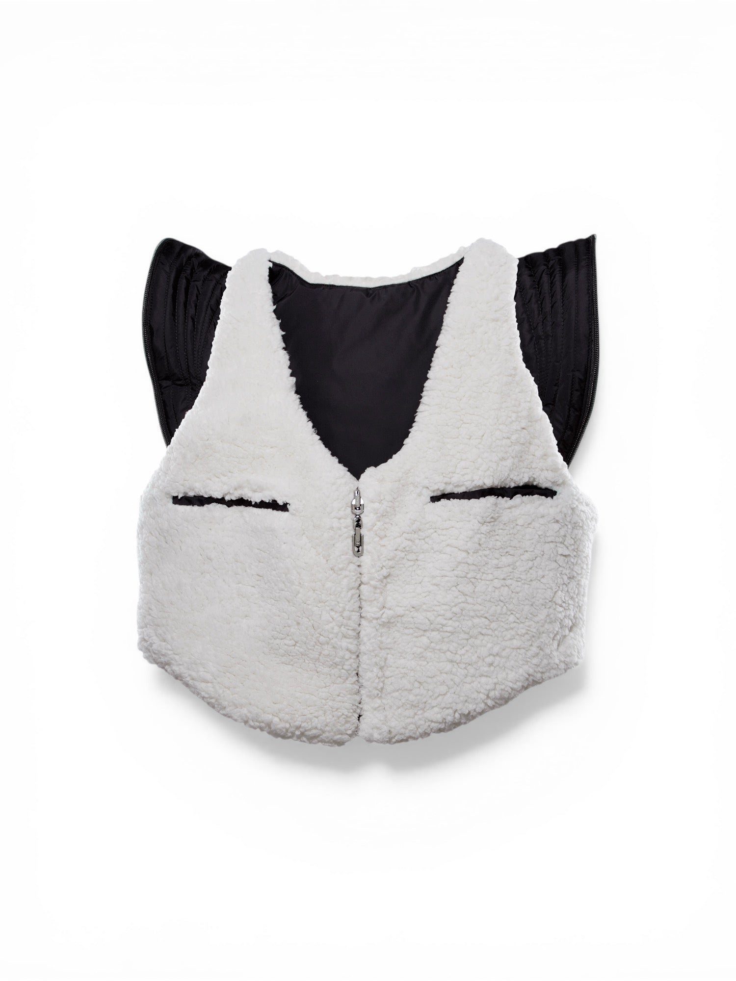 Top donna reversibile vista frontale 